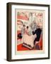 1920s France La Vie Parisienne Magazine Plate-null-Framed Giclee Print