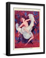 1920s France La Vie Parisienne Magazine Plate-null-Framed Giclee Print