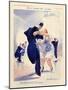 1920s France La Vie Parisienne Magazine Plate-null-Mounted Giclee Print