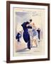 1920s France La Vie Parisienne Magazine Plate-null-Framed Giclee Print