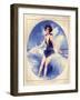 1920s France La Vie Parisienne Magazine Plate-null-Framed Giclee Print