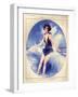 1920s France La Vie Parisienne Magazine Plate-null-Framed Giclee Print