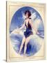 1920s France La Vie Parisienne Magazine Plate-null-Stretched Canvas