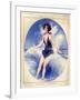 1920s France La Vie Parisienne Magazine Plate-null-Framed Giclee Print