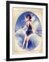 1920s France La Vie Parisienne Magazine Plate-null-Framed Giclee Print