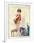 1920s France La Vie Parisienne Magazine Plate-null-Framed Giclee Print