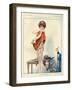 1920s France La Vie Parisienne Magazine Plate-null-Framed Giclee Print