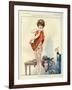 1920s France La Vie Parisienne Magazine Plate-null-Framed Giclee Print