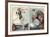 1920s France La Vie Parisienne Magazine Plate-null-Framed Giclee Print