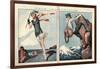 1920s France La Vie Parisienne Magazine Plate-null-Framed Giclee Print