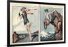 1920s France La Vie Parisienne Magazine Plate-null-Framed Giclee Print