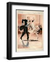 1920s France La Vie Parisienne Magazine Plate-null-Framed Giclee Print