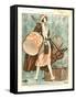 1920s France La Vie Parisienne Magazine Plate-null-Framed Stretched Canvas