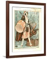 1920s France La Vie Parisienne Magazine Plate-null-Framed Giclee Print