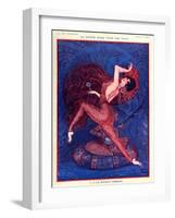 1920s France La Vie Parisienne Magazine Plate-null-Framed Giclee Print