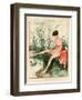 1920s France La Vie Parisienne Magazine Plate-null-Framed Giclee Print