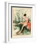 1920s France La Vie Parisienne Magazine Plate-null-Framed Giclee Print