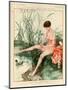 1920s France La Vie Parisienne Magazine Plate-null-Mounted Giclee Print