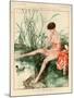 1920s France La Vie Parisienne Magazine Plate-null-Mounted Giclee Print