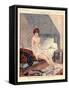 1920s France La Vie Parisienne Magazine Plate-null-Framed Stretched Canvas