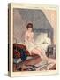 1920s France La Vie Parisienne Magazine Plate-null-Stretched Canvas