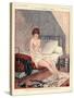 1920s France La Vie Parisienne Magazine Plate-null-Stretched Canvas