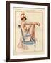 1920s France La Vie Parisienne Magazine Plate-null-Framed Giclee Print