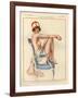 1920s France La Vie Parisienne Magazine Plate-null-Framed Giclee Print