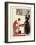 1920s France La Vie Parisienne Magazine Plate-null-Framed Giclee Print