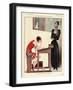 1920s France La Vie Parisienne Magazine Plate-null-Framed Giclee Print