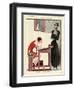 1920s France La Vie Parisienne Magazine Plate-null-Framed Giclee Print