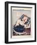 1920s France La Vie Parisienne Magazine Plate-null-Framed Giclee Print