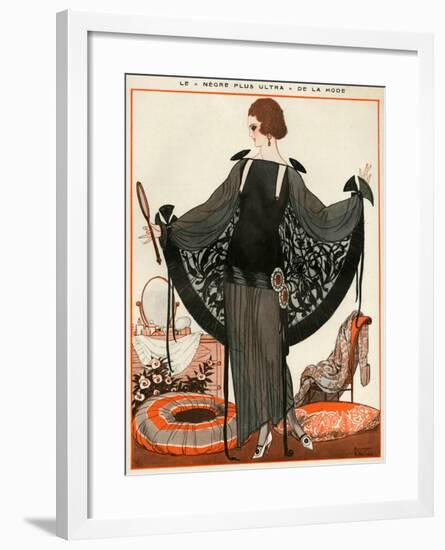 1920s France La Vie Parisienne Magazine Plate-null-Framed Giclee Print