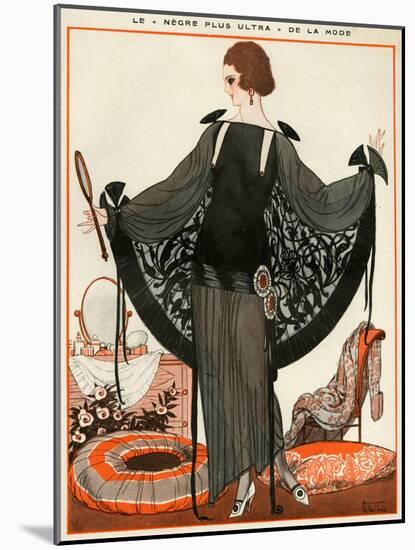 1920s France La Vie Parisienne Magazine Plate-null-Mounted Giclee Print