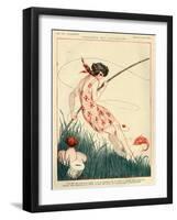 1920s France La Vie Parisienne Magazine Plate-null-Framed Giclee Print