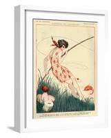 1920s France La Vie Parisienne Magazine Plate-null-Framed Giclee Print