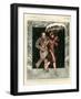 1920s France La Vie Parisienne Magazine Plate-null-Framed Giclee Print