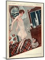 1920s France La Vie Parisienne Magazine Plate-null-Mounted Premium Giclee Print