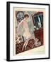 1920s France La Vie Parisienne Magazine Plate-null-Framed Giclee Print