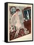 1920s France La Vie Parisienne Magazine Plate-null-Framed Stretched Canvas