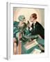 1920s France La Vie Parisienne Magazine Plate-null-Framed Giclee Print