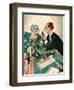 1920s France La Vie Parisienne Magazine Plate-null-Framed Premium Giclee Print