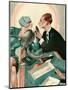 1920s France La Vie Parisienne Magazine Plate-null-Mounted Premium Giclee Print