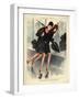 1920s France La Vie Parisienne Magazine Plate-null-Framed Giclee Print