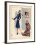 1920s France La Vie Parisienne Magazine Plate-null-Framed Giclee Print