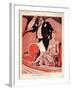 1920s France La Vie Parisienne Magazine Plate-null-Framed Giclee Print