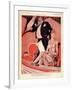 1920s France La Vie Parisienne Magazine Plate-null-Framed Giclee Print