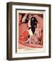 1920s France La Vie Parisienne Magazine Plate-null-Framed Giclee Print