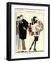 1920s France La Vie Parisienne Magazine Plate-null-Framed Giclee Print