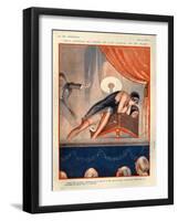 1920s France La Vie Parisienne Magazine Plate-null-Framed Giclee Print